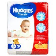 Подгузники Huggies Classic 3 размер 4-9кг детские 78шт Image - 4