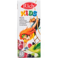 Нектар Rich Kids яблоко виноград чернопл рябина малина 0,2л Image - 7
