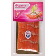 Форель Flagman филе слабосоленое ломтики без шкуры 100г Image - 1