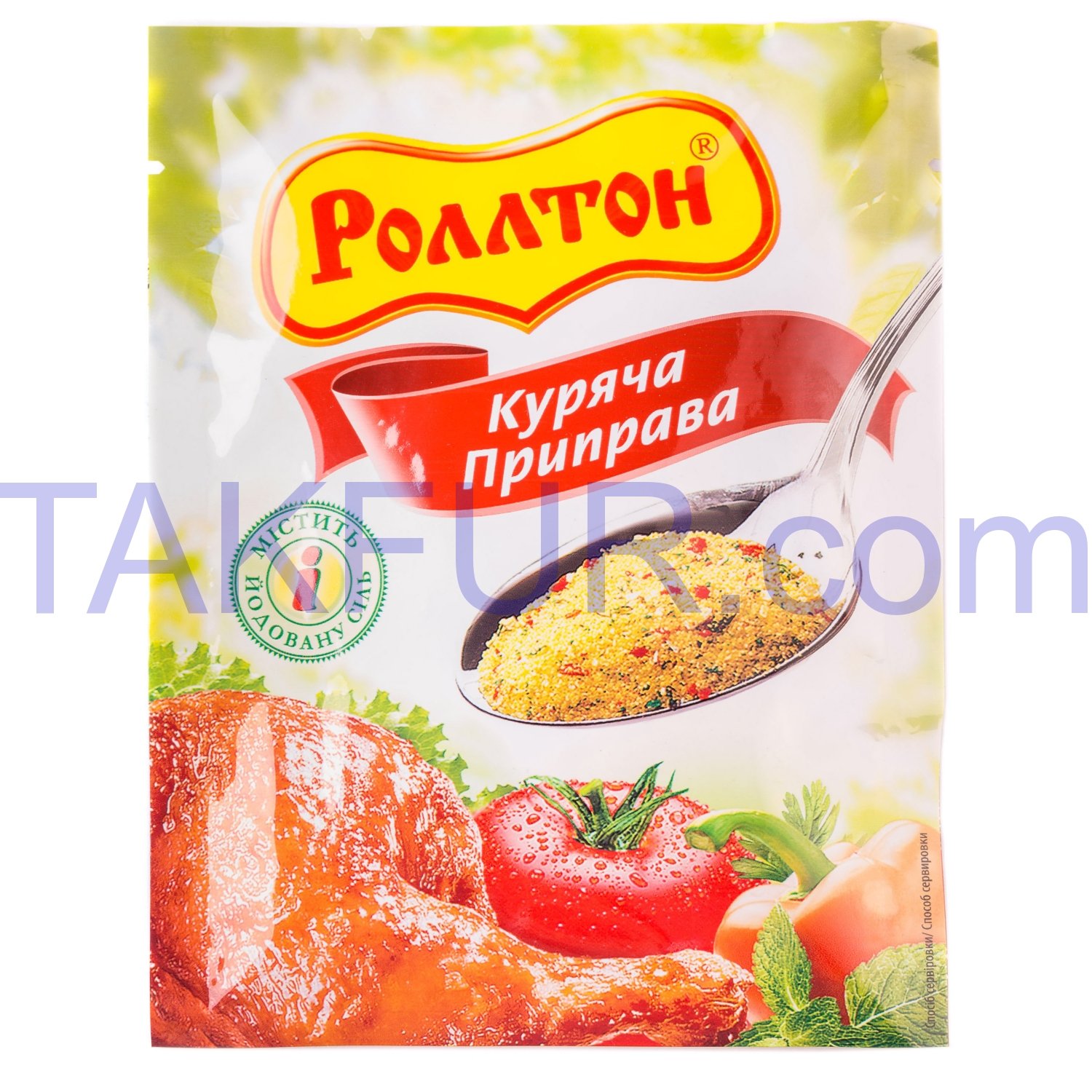 Приправа куриная Роллтон универсал 80г купить онлайн с доставкой в офис ...