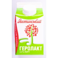 Продукт кисломолочн Яготинський Геролакт питьевой 3,2% 500г Image - 3