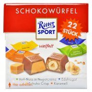 Конфеты Ritter Sport Schokowürfel Vielfalt шоколадные 176г Image - 1