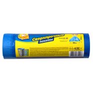 Пакеты д/мусора Фрекен Бок Сверхпрочные с затяжками 60л 20шт Image - 3