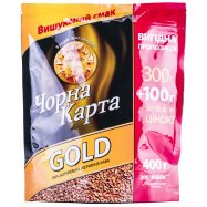 Кофе Чорна Карта Gold раств 400г Image - 1