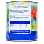 Персики Metro Chef половинками б/косточки консервиров 850мл Image - 3