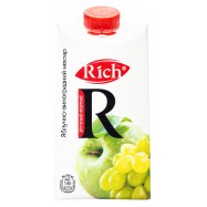 Нектар Rich Яблочно-виноградный осветленный стерилизов 0,5л Image - 1