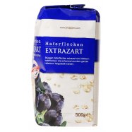 Хлопья овсяные Bruggen Haferflocken Extrazart нежные 500г Image - 2