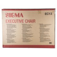 Кресло руководителя Sigma Executive Chair ЕС501 черное Image - 2