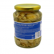 Грибы Aro шампиньоны отварные стерилизованы резаные 620г Image - 2