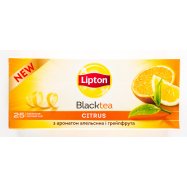 LIPTON ЧОРН ЧАЙ CITRUS 25ПАК Image - 2