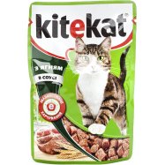 Корм Kitekat д/взр кот ягн в соусе 100г Image - 4
