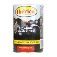 Маслины Ibérica крупные с косточкой 420г Image - 3