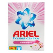 Порошок стиральный Ariel Нежный пион для ручной стирки 450г Image - 1