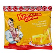 Арахис Козацька Слава со вкусом сыра жареный соленый 30г Image - 1