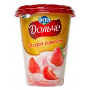 Десерт Дольче Клубника творожный 3.4% 400г Image - 1