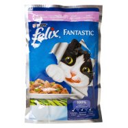 Корм д/котов Purina Felix Fantastic с форелью и бобами 100г Image - 1