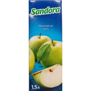 Сок Sandora Яблочный 1,5л Image - 1