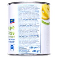 Ананас Aro кольца в легком сиропе 820г Image - 2