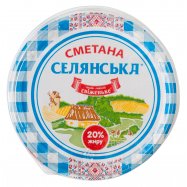 Сметана Селянська 20% 350г Image - 4