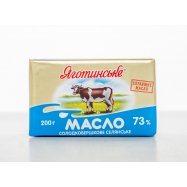 Масло Яготинське сладкосливочное крестьянское 73% 200г Image - 3