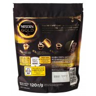 Кофе Nescafe Gold 100% натуральный растворимый сублим 120г Image - 2