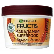 Маска д/вол Garnier Fr Superfood Макадамия Разглаживан 390мл Image - 1