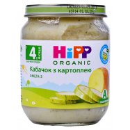 Пюре HiPP Organic Кабачок с картофелем от 4 месяцев 125г Image - 1