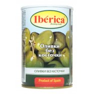 Оливки Ibérica без косточки 420г Image - 1