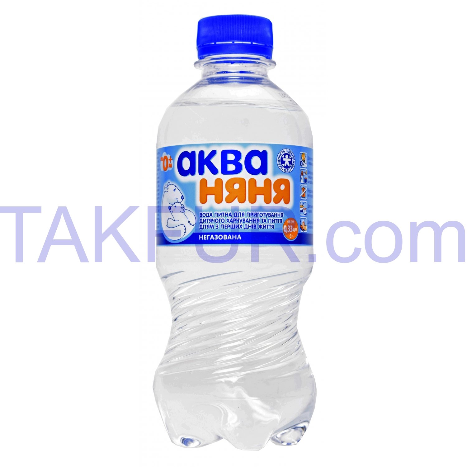 АКВА НЯНЯ ВОДА МІНЕРАЛЬНА 0,33 купить онлайн с доставкой в офис или на ...
