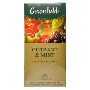 Чай Greenfield Currant & Mint черный мелкий 1,8г*25шт 45г Image - 1