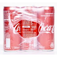 Напиток Coca-Cola безалкогольный сильногазированный 330мл Image - 3
