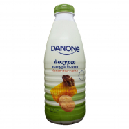 Йогурт Danone Банан-мёд-орехи питьевой 1.5% 800г Image - 1