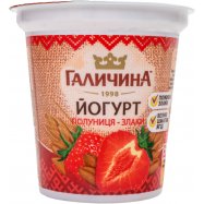 Йогурт Галичина Клубника-злаки 2.5% 280г Image - 9