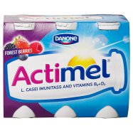Продукт кисломолочный Actimel лесные ягоды 1,5% 100г Image - 1
