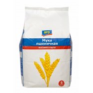 Мука Aro пшеничная высшего сорта 5кг Image - 1