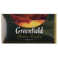 Чай Greenfield Golden Ceylon черный цейл байх мелк 25*2г/уп Image - 1