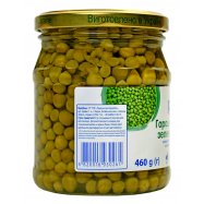 Горошек Aro зеленый из мозговых сортов консервированный 460г Image - 4
