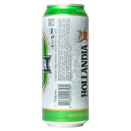 Пиво Hollandia Premium светлое 5% 0,5л жестяная банка Image - 2