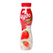 Йогурт Чудо клубника-земляника питьевой 2,5% 270г Image - 1