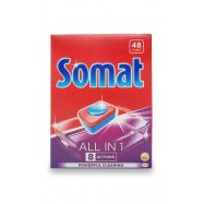 Таблетки для посудомоечной машины Somat Все-в-1 48шт 864г Image - 1