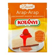 Агар-Агар Kotányi Dessert растительный аналог желатина 10г Image - 1