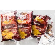Чипсы картофельные вкус бекона Lay's 30г Image - 1