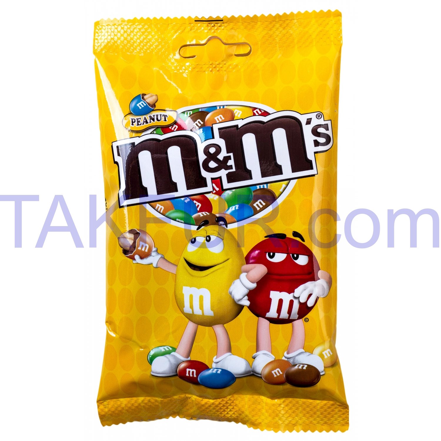 Драже M&M`S с арахисом и молочным шоколадом 90г купить онлайн с ...