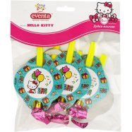 Дудки-язычки Eventa Hello Kitty пластик с картон декором 6шт Image - 1
