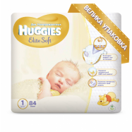Подгузники Huggies Elite Soft 1 размер для детей 3-5кг 84шт Image - 2