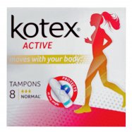 Тамп Kotex Active Normal женск 8шт Image - 1