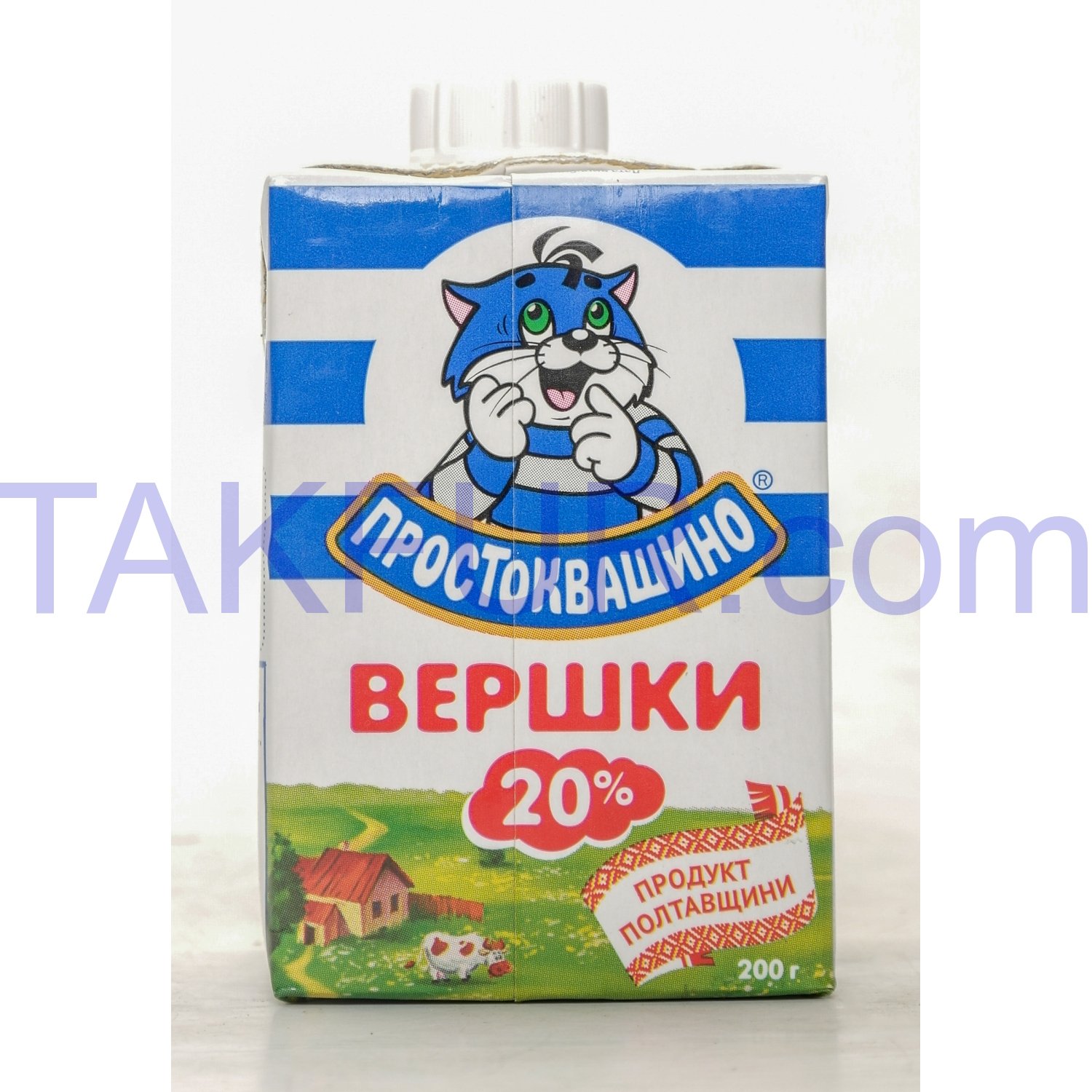 Сливки Простоквашино стерилизованные 20% 200г купить онлайн с доставкой ...