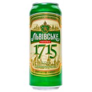 ЛЬВІВСЬКЕ 1715 ПИВО Ж/Б0.5Л Image - 1