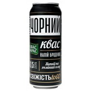 Квас Квас Тарас Черный напиток брожения сильногазирован 0,5л Image - 1
