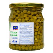 Горошек Aro зеленый из мозговых сортов консервированный 460г Image - 3